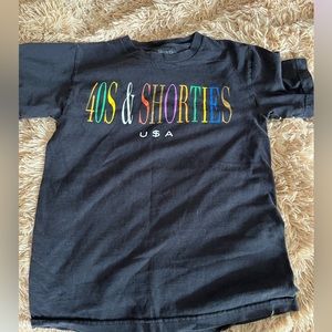 40s & shorties tshirt size sm